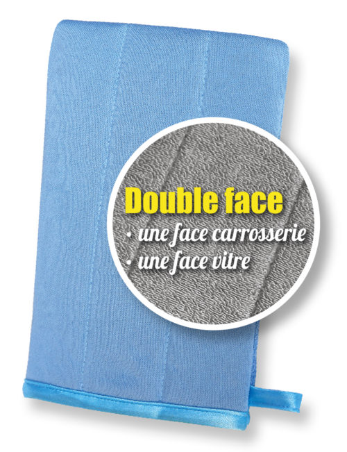 Nenette - Gant Microfibre double face